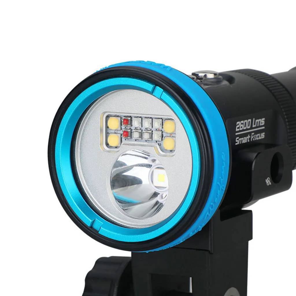 【Diving Equipment】Weefine Smart Focus 2600 Multifunctional Dive Light