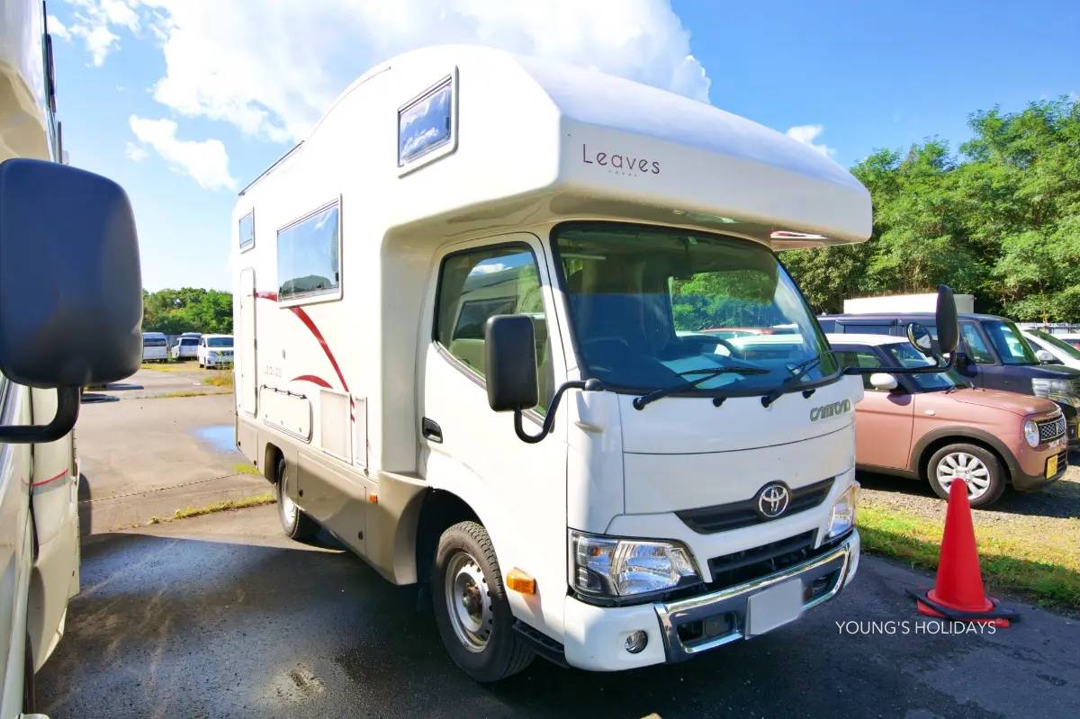 【Osaka】Japan 6ppl RV Caravan 24 hours Rental Experience(JOM-Sepia)
