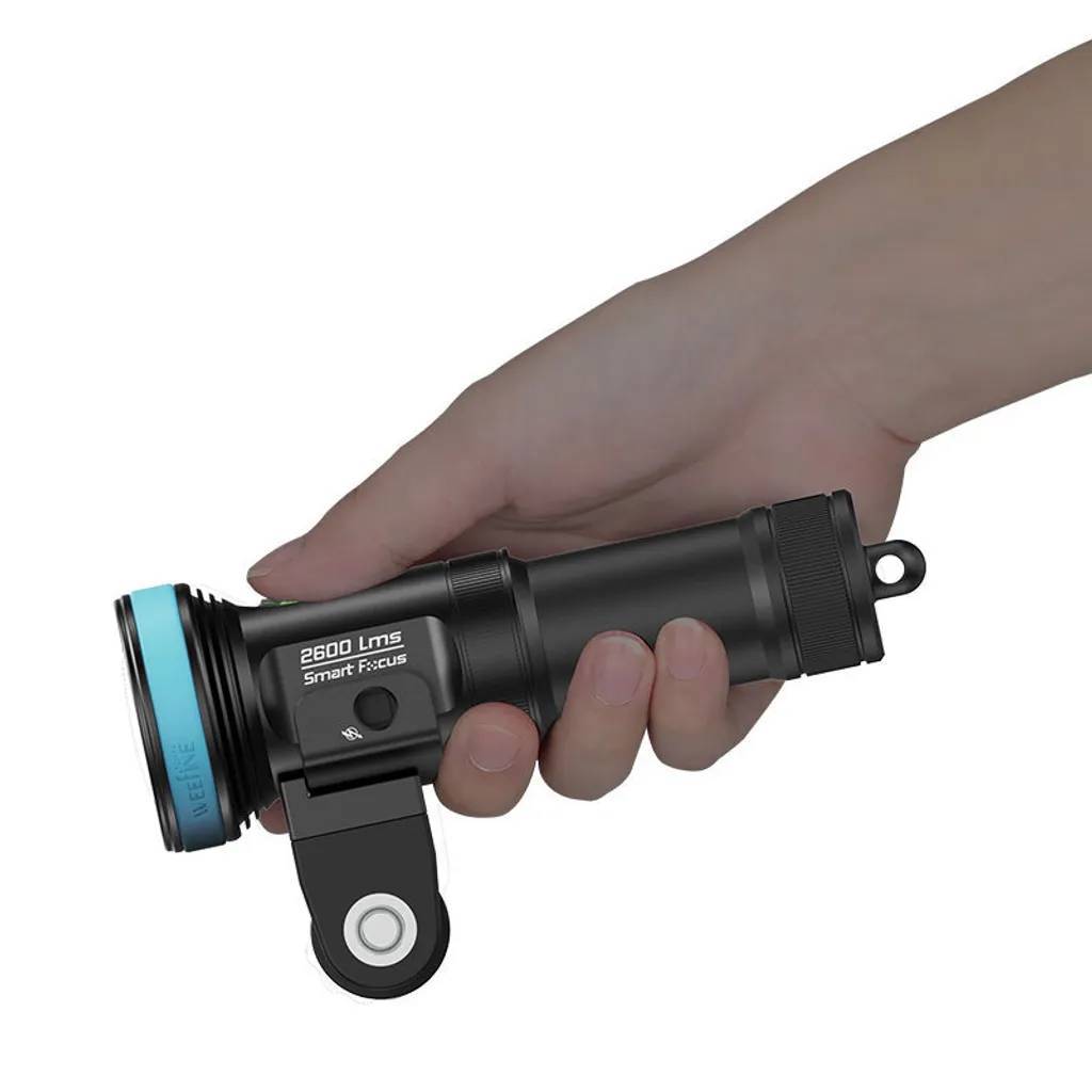 【Diving Equipment】Weefine Smart Focus 2600 Multifunctional Dive Light