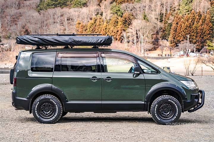 【Tokyo】Japan Rental 4 People Compact Caravan RV Road Trip Experience (CN-DELICA D:5)