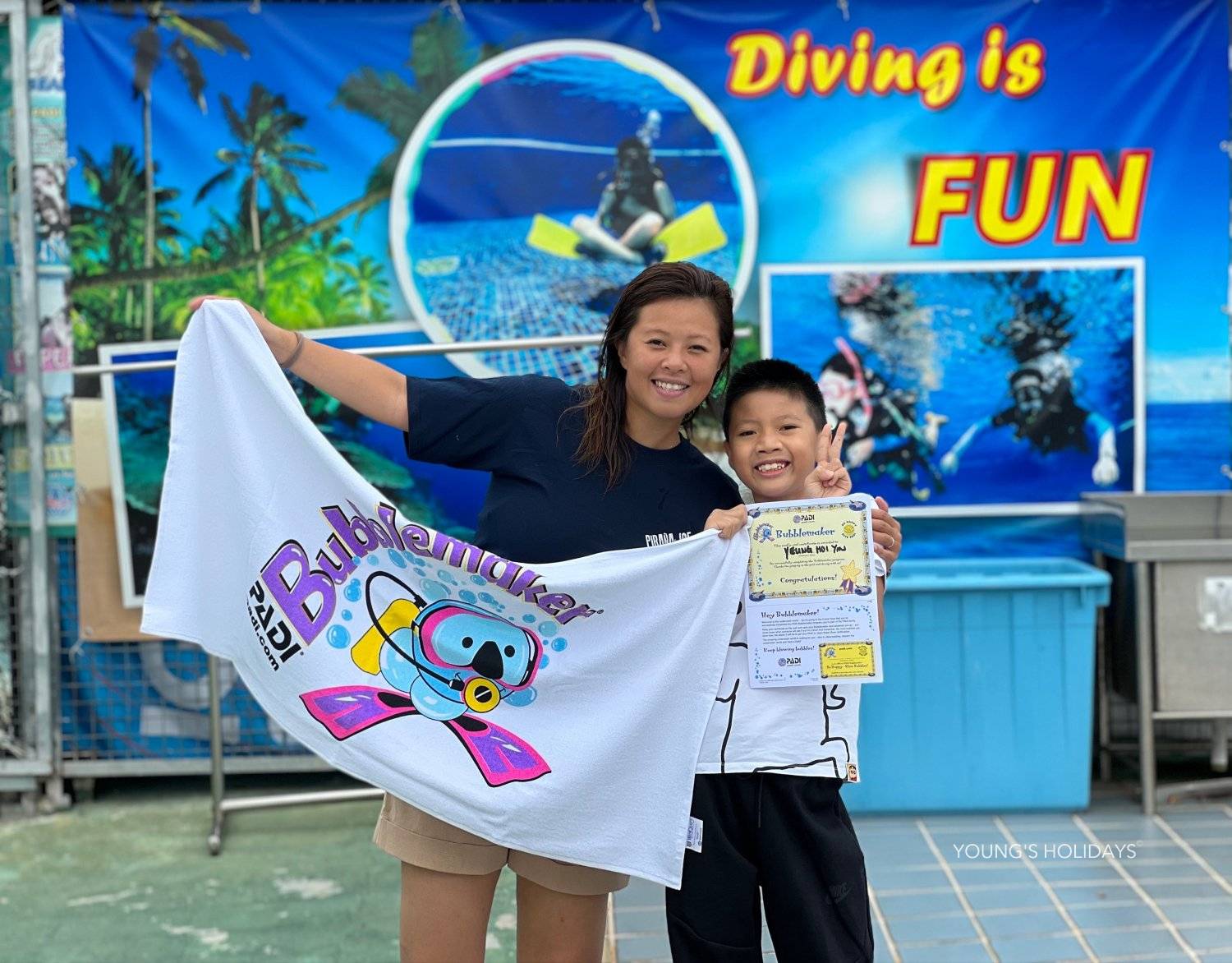 *Family Fun* Children's Scuba Diving Experience  PADI Bubble Buddies