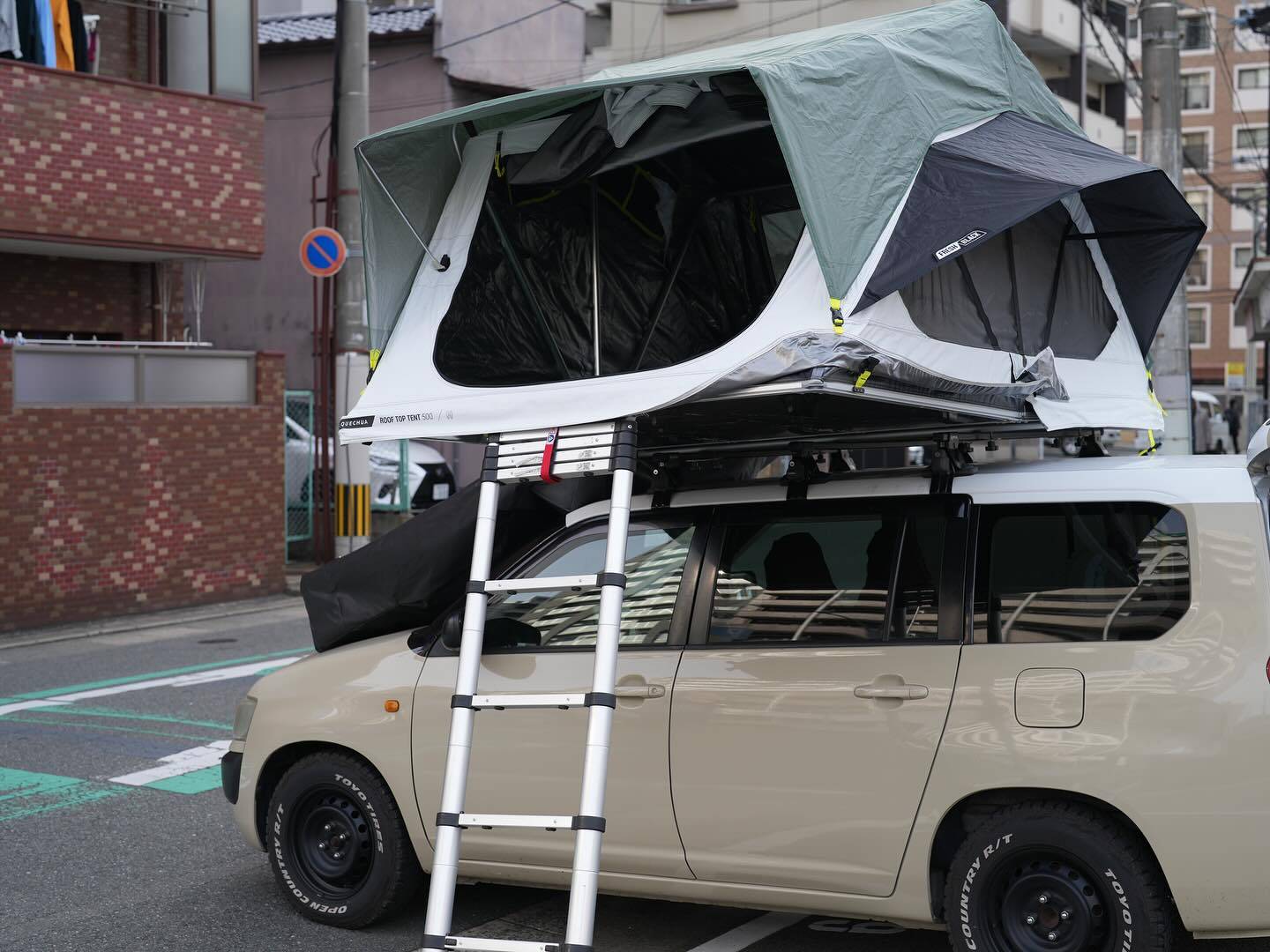【Fukuoka】Japan Rental 5 People Compact Caravan RV Road Trip Experience (OS-Toyota PROBOX)