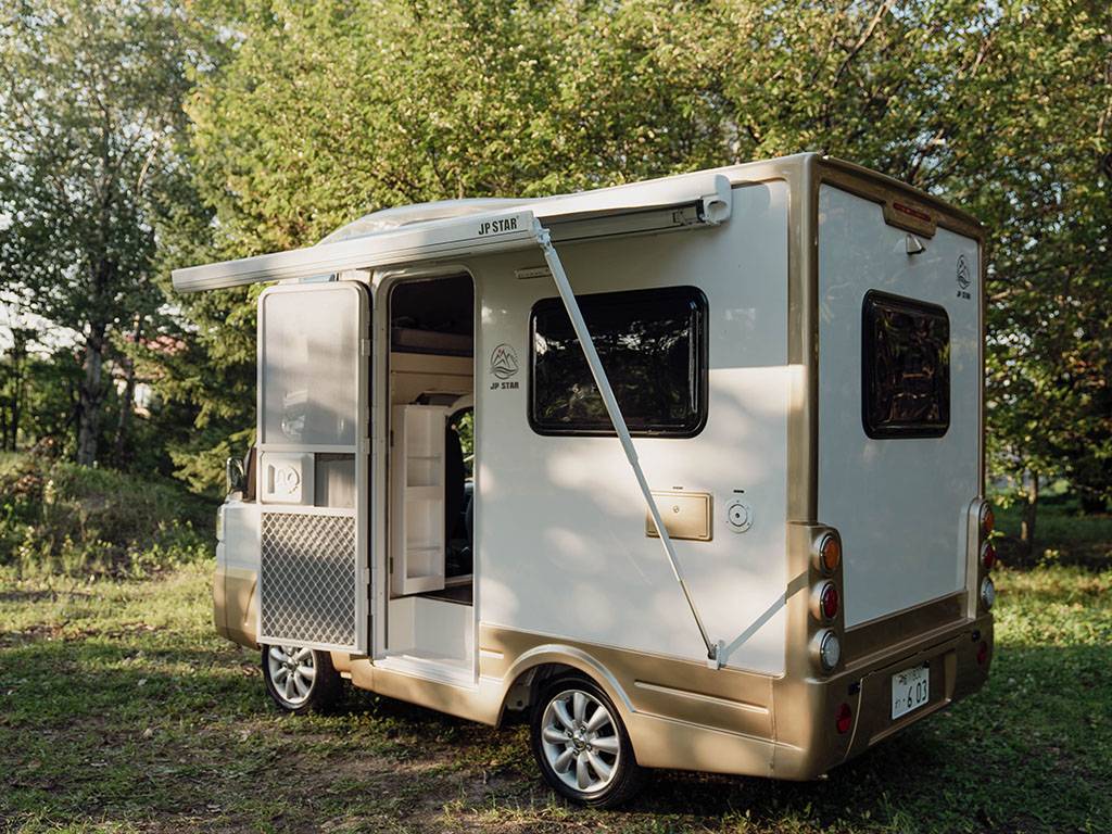 【New Chitose Airport】Japan Hokkaido RV Caravan Rental Experience(DS-Happy1)