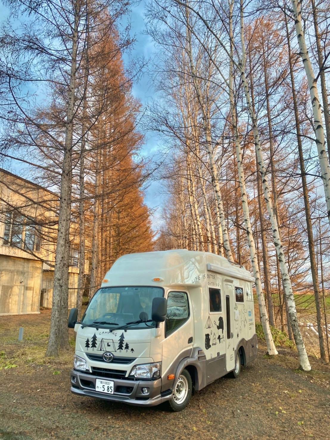 【New Chitose Airport】Japan Hokkaido RV Caravan Rental Experience(DS-Regard NEO)