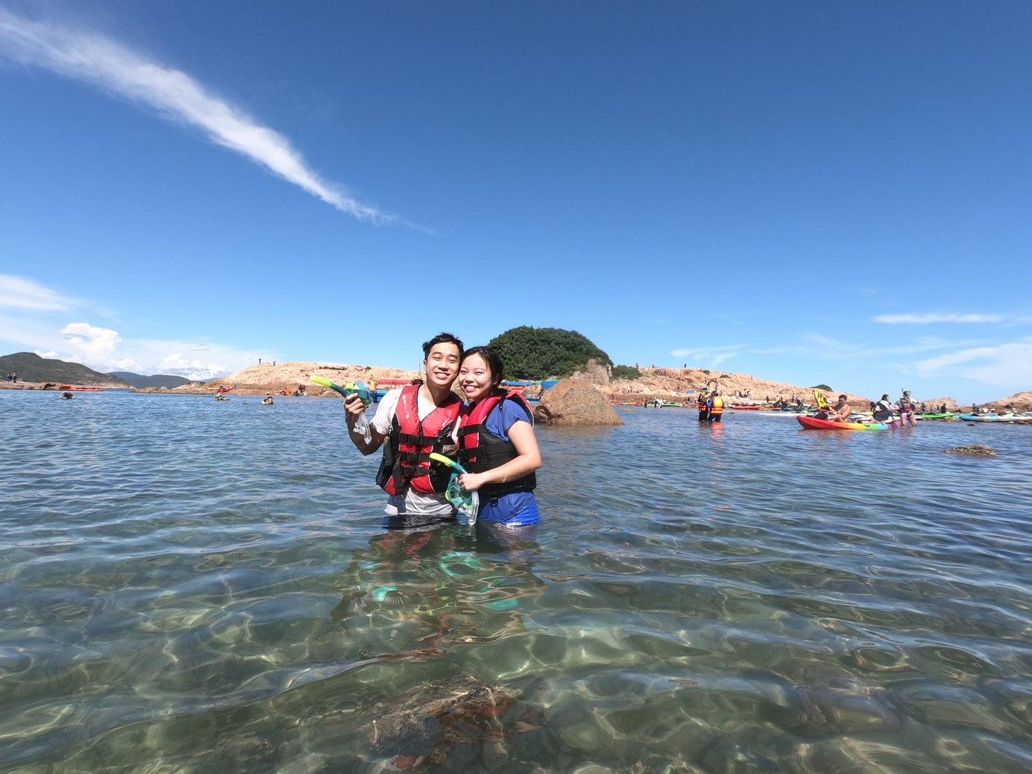 【西貢】綠蛋島浮潛打卡一日游