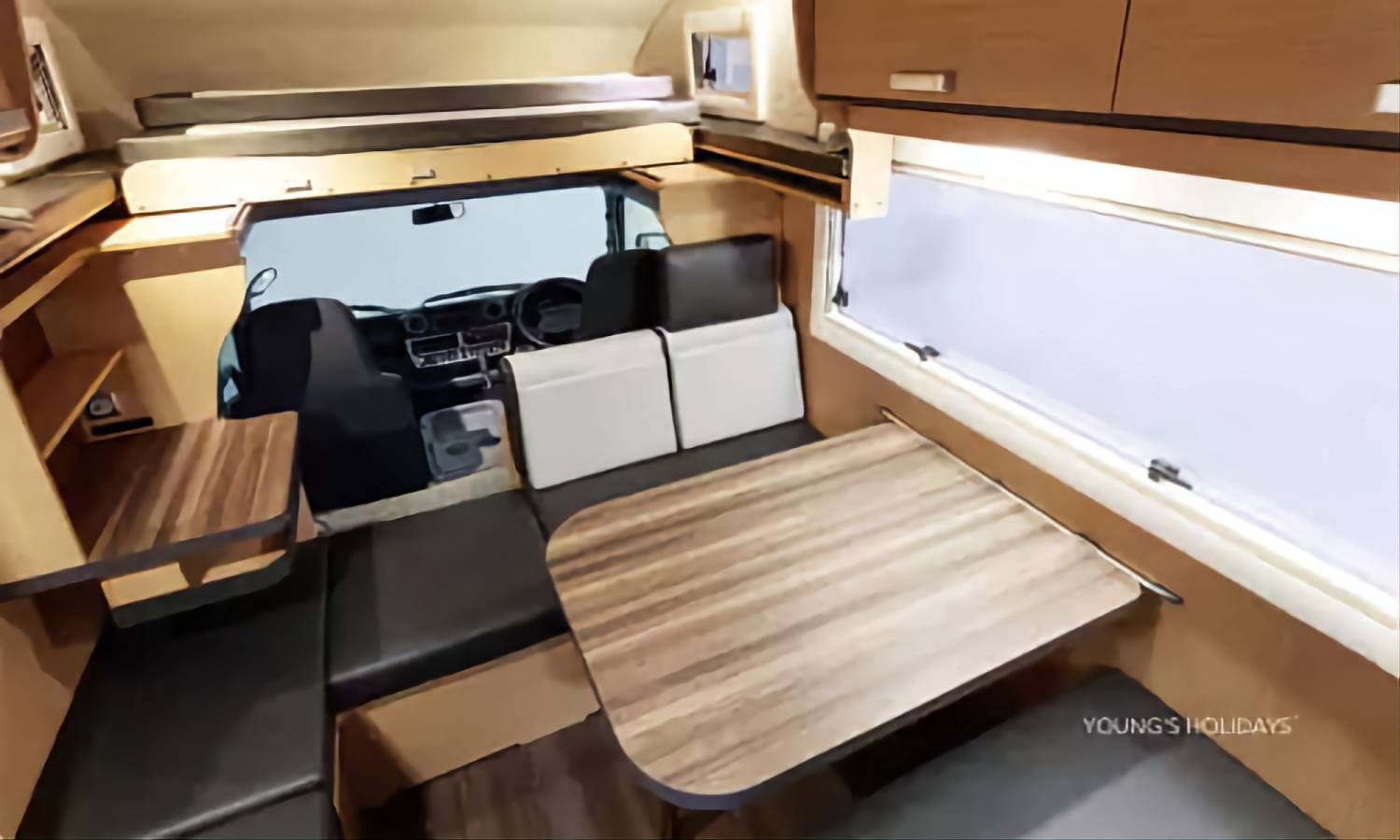 【Tokyo Narita】5-Person Japanese Campervan 24-Hour Rental Experience (V-Corde Bunks S)