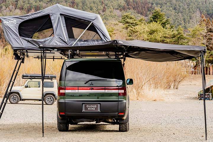 【Tokyo】Japan Rental 4 People Compact Caravan RV Road Trip Experience (CN-DELICA D:5)