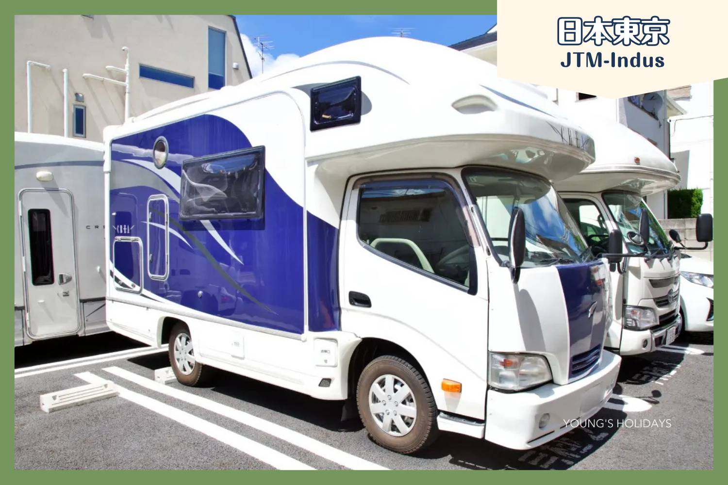 【東京】六人日本露營車24小時租用體驗 (JTM-Indus)