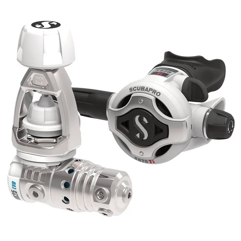 【潛水用品】 SCUBAPRO MK25 EVO (Yoke)/S620Ti - 白色潛水調節器