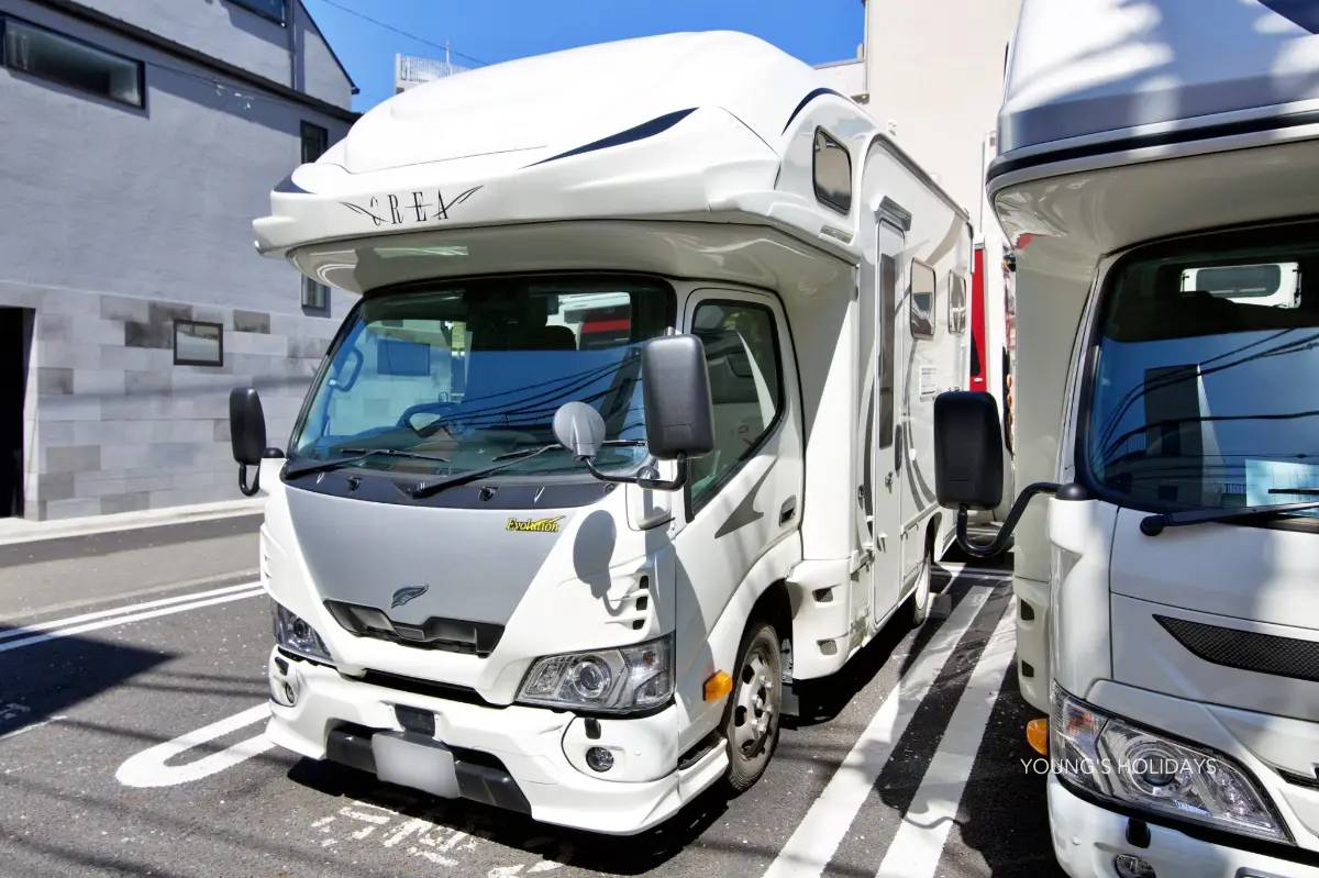 【東京】六人日本露營車24小時租用體驗(JTM-Crea)