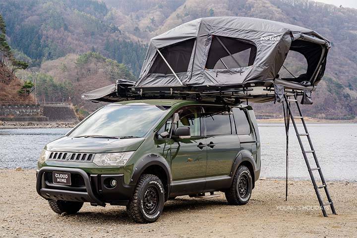 【東京】四人日本小型露營車自駕遊租用體驗(CN-DELICA D:5)