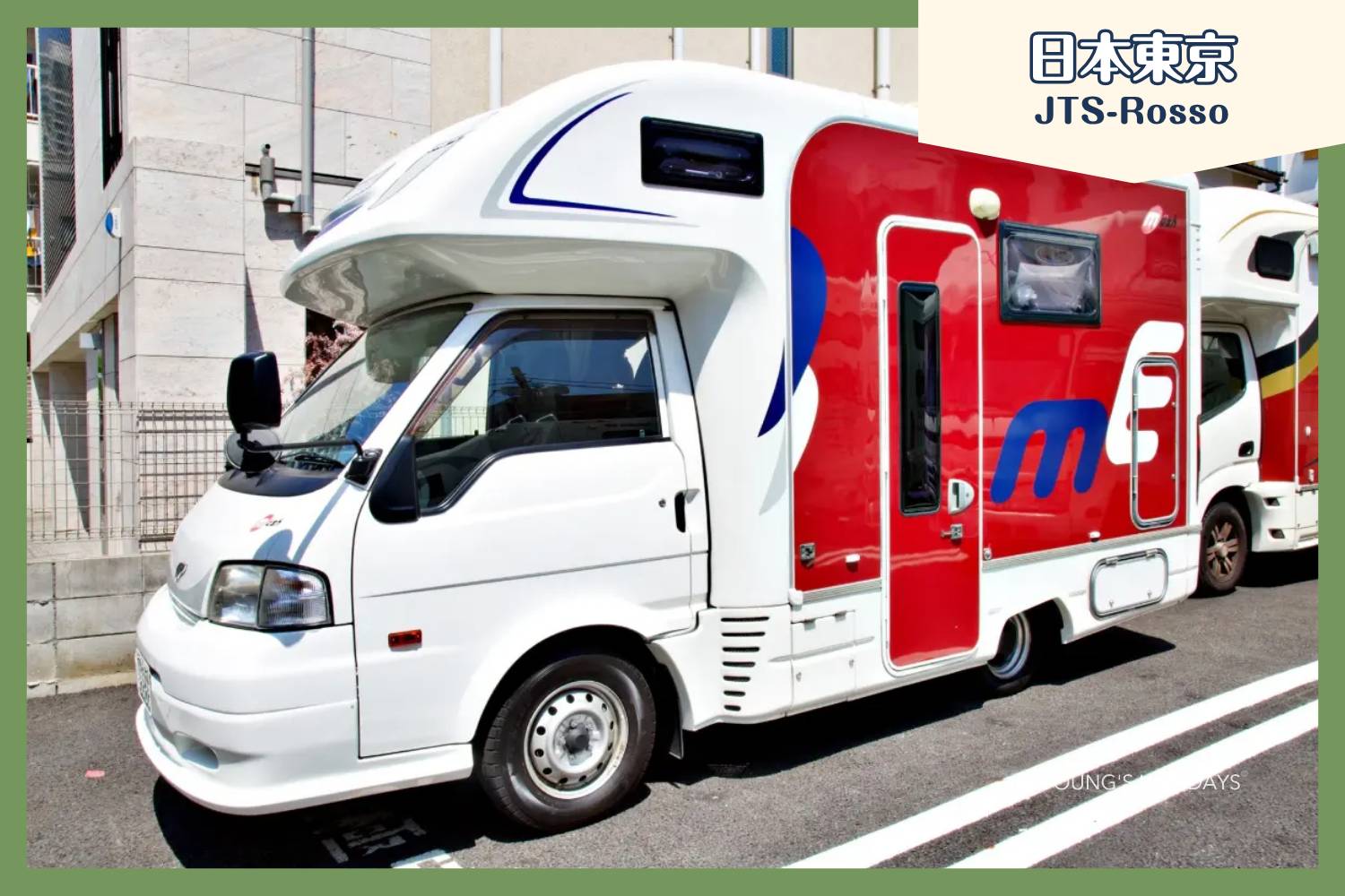 【東京】六人日本露營車24小時自駕遊租用體驗(JTS-Rosso)