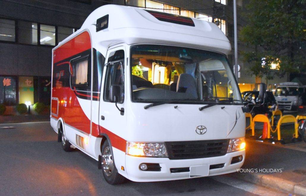 【東京】六人日本露營車24小時租用體驗(JTH-Redforce)