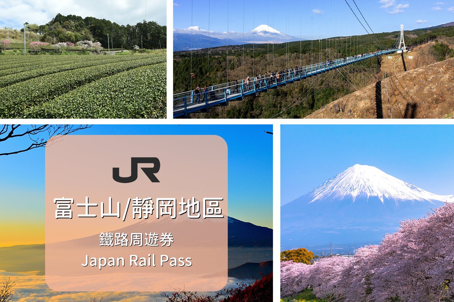 【日本JR Pass】富士山＆靜岡 Mini 鐵路周遊券 |  (3日)