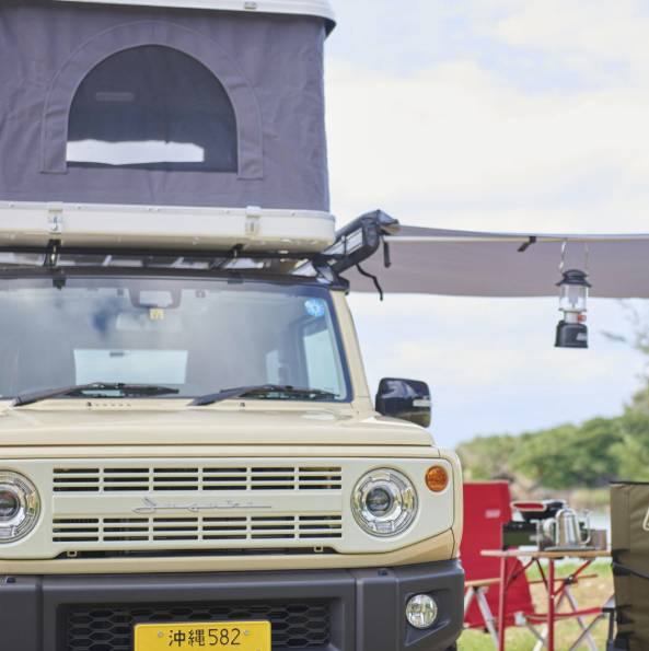 【沖繩】四人日本小型露營車自駕遊24小時租用體驗(AW-Jimny)
