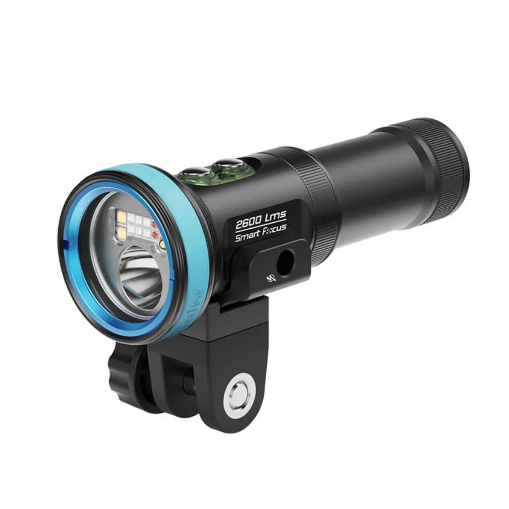 【Diving Equipment】Weefine Smart Focus 2600 Multifunctional Dive Light