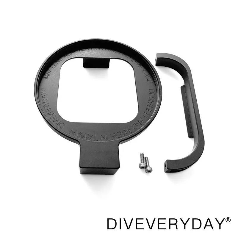 【Diving Equipment】 DIVEVERYDAY® M67Lens Adapter for GoPro HERO9-13 / DJI Action 3/4/5 Pro / Insta360 Ace Pro 2, Compatible with Original Waterproof Housing