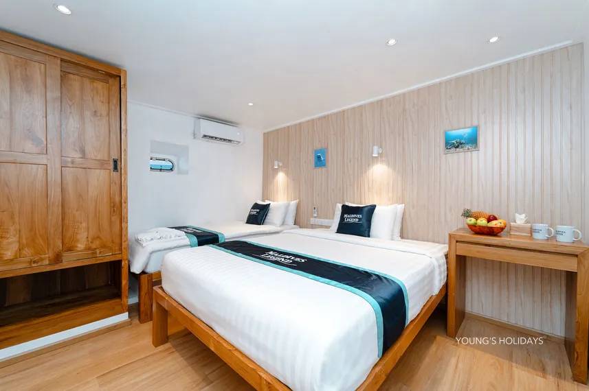 【Maldives】Maldives Liveaboard - Maldives Legend Odyssey 豪華船宿潛水套票 5日/ 8日