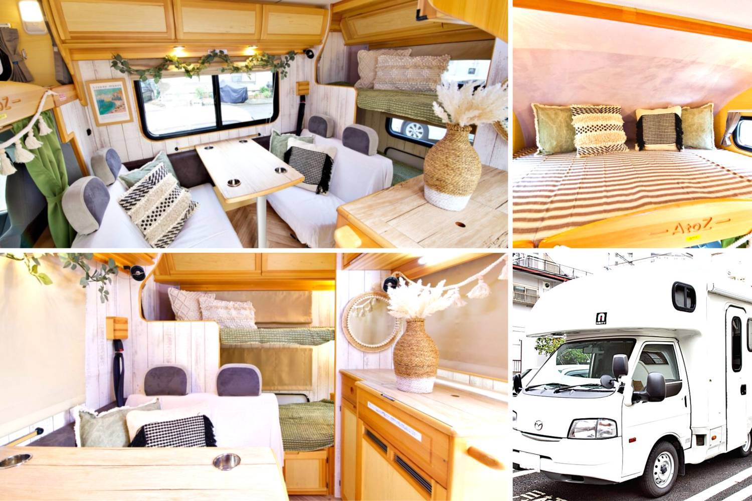 【Tokyo】Japan 6ppl RV Caravan 24 hours Rental Experience(JTSS)