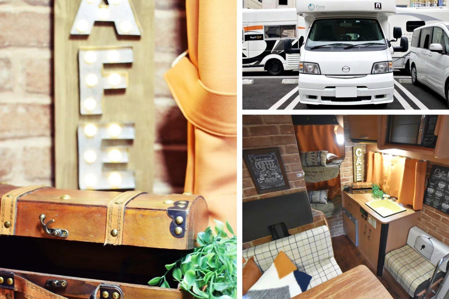 【北海道】六人四驅日本露營車24小時自駕遊租用體驗(JSM-Cafe Mocha)