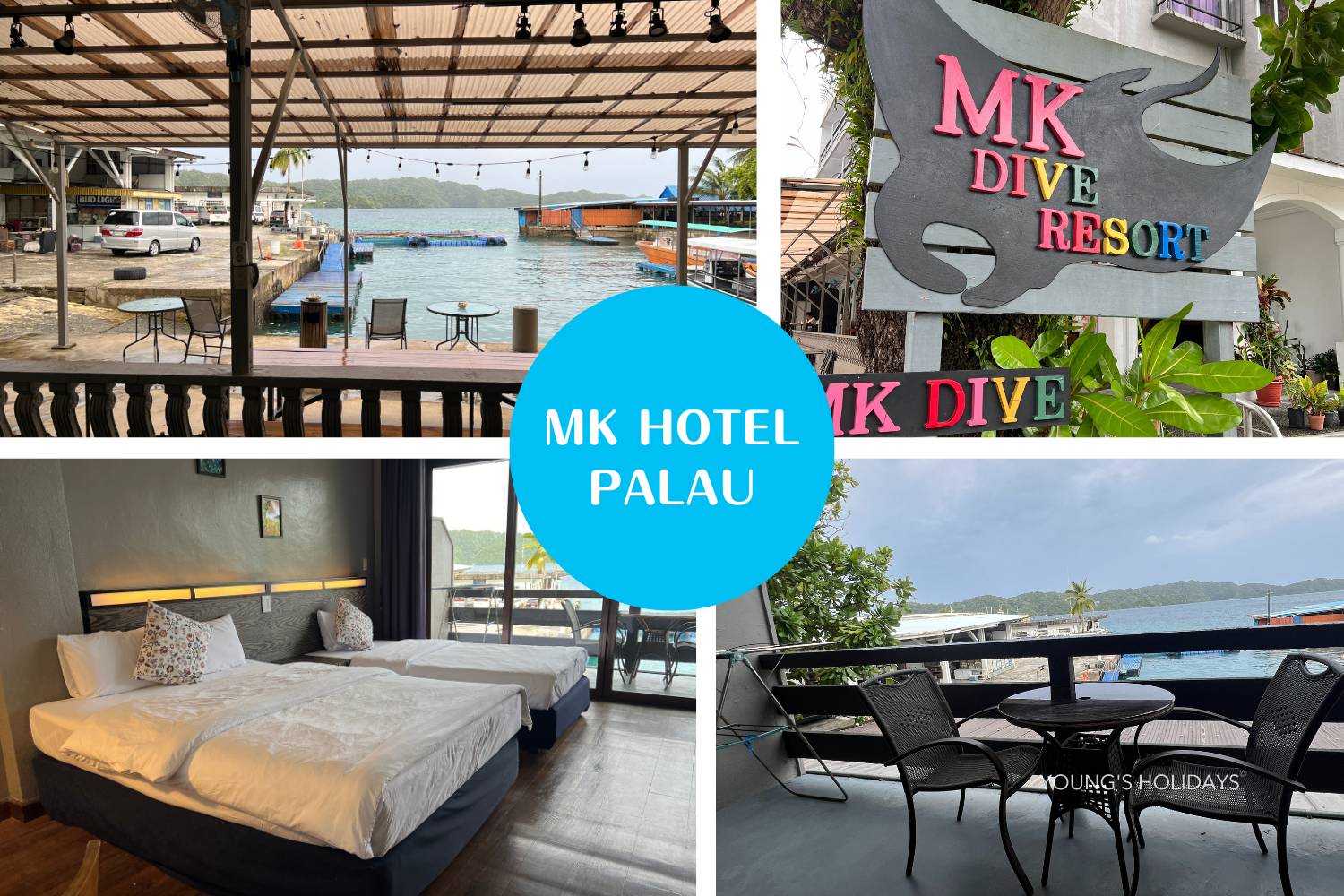 【Palau】*Hong Kong Departure* MK Hotel / Palau Royal Resort Diving Package