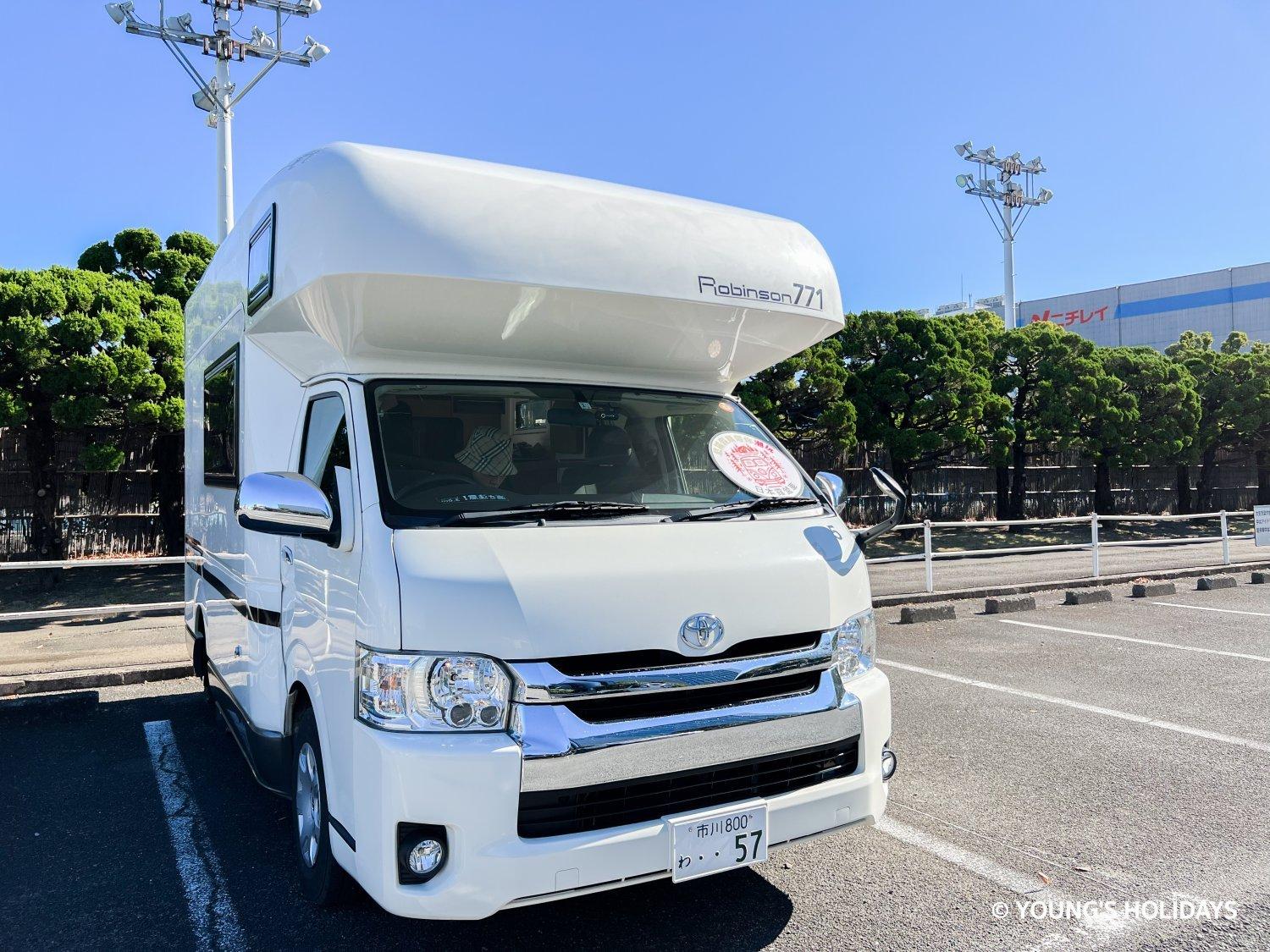 【東京】五人日本露營車租借48小時自駕遊自由行套票(C-ROBINSON771)