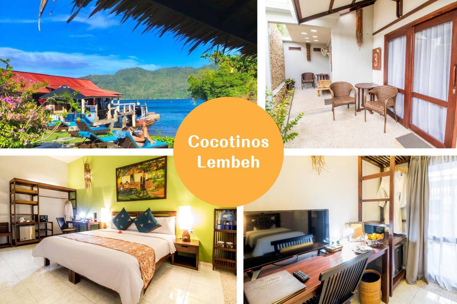 【Manado & Lembeh】美娜多&藍碧島 Cocotinos Resorts Combo印尼潛水自由行套票