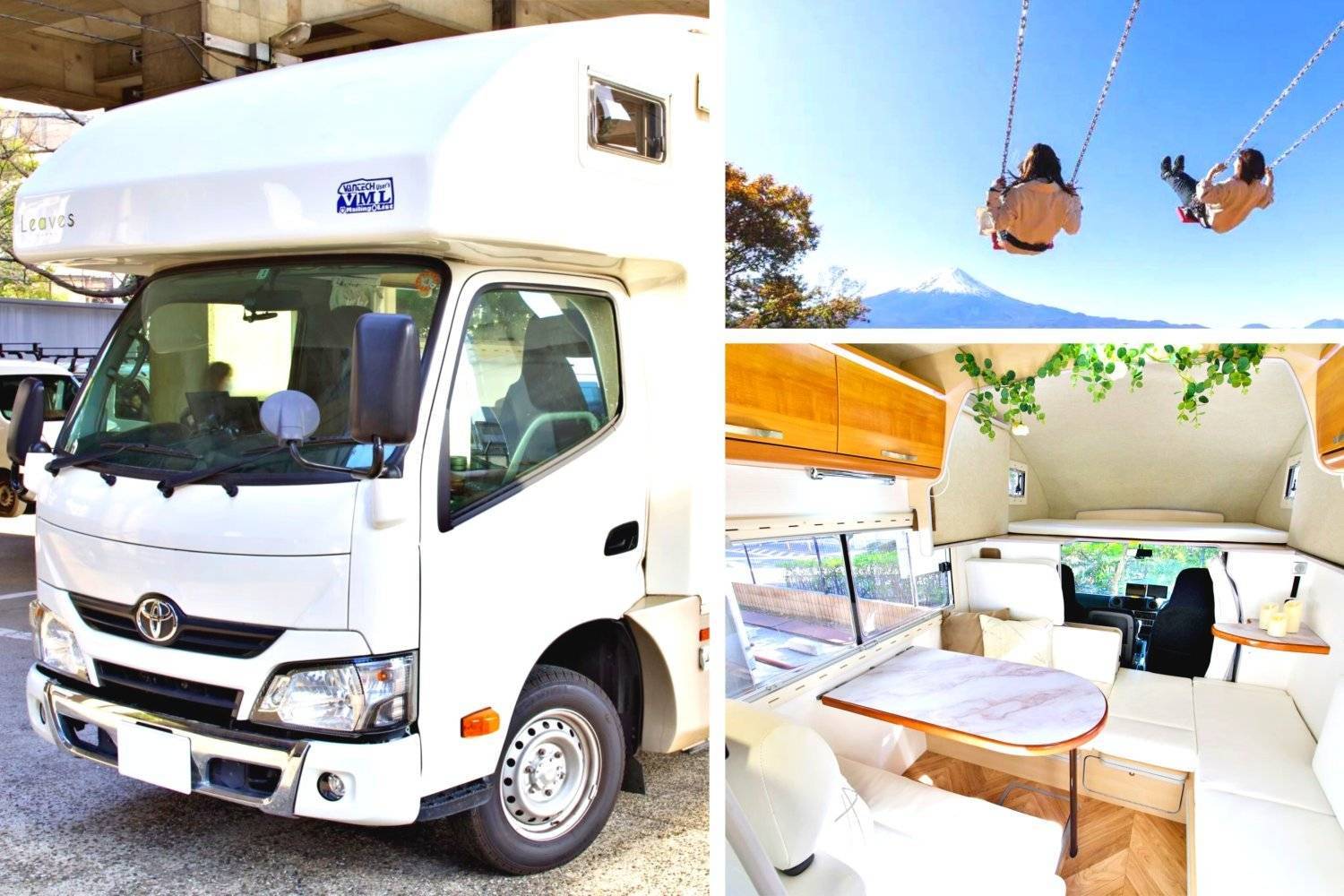 【Tokyo】Japan 6ppl RV Caravan 24 hours Rental Experience(JTMS2)
