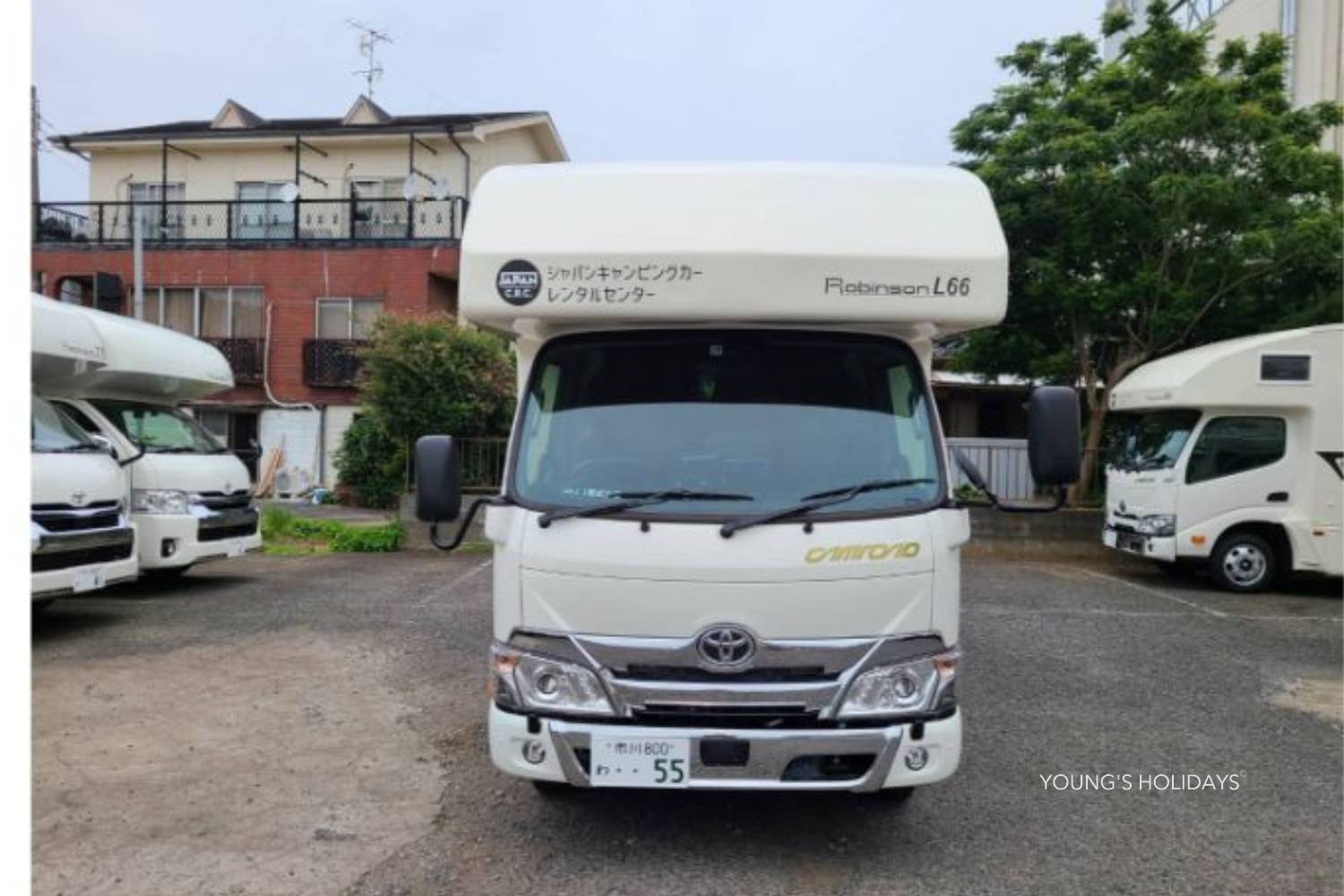 【東京】六人日本露營車自駕遊租用體驗(Robinson L66)