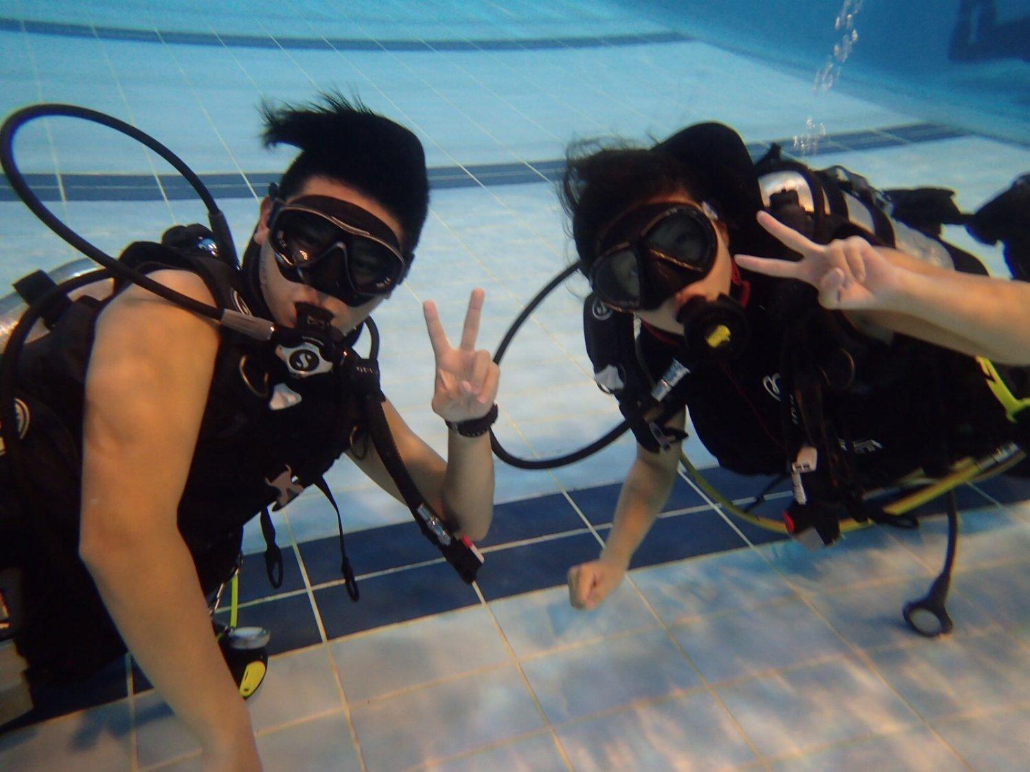 【專業教練帶你尋回潛水記憶】泳池水肺潛水複習課程