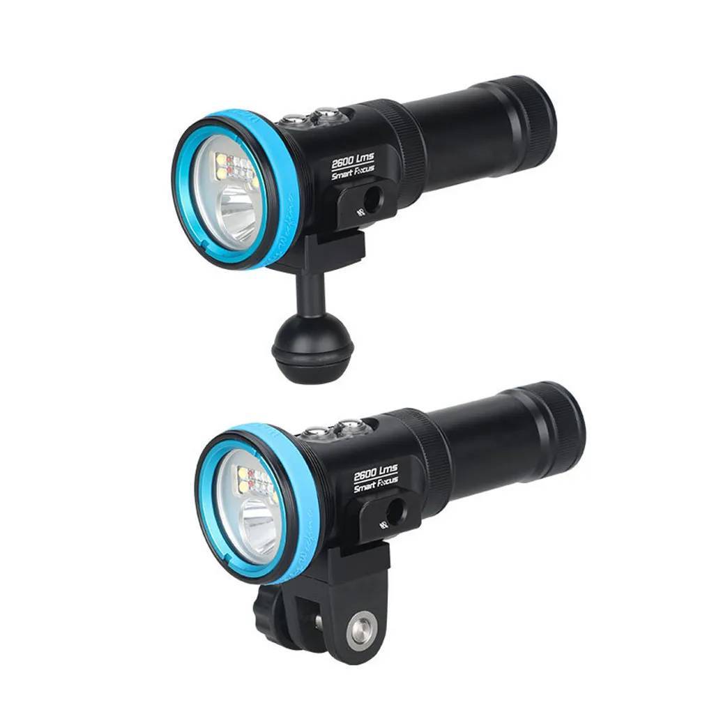 【Diving Equipment】Weefine Smart Focus 2600 Multifunctional Dive Light
