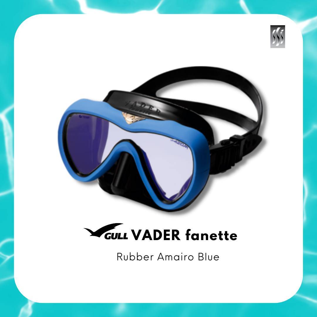 【潛水用品】GULL VADER Fanette Diving Mask