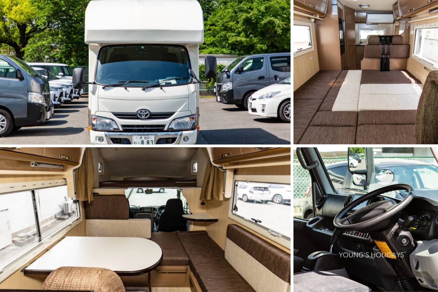 【Sendai Yamagata】Japan Sendai 5ppl RV Caravan 24 hours Rental Experience(Corde-Leave)