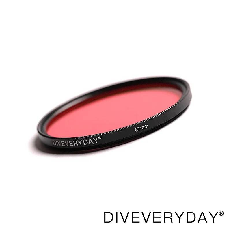 【Diving Equipment】 DIVEVERYDAY® Lens Adapter Dedicated Connection Base / Trigger Rod (28 / 33mm) / M67 Pink Filter