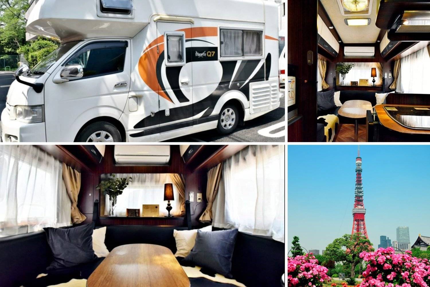 【Tokyo】Japan 6ppl RV Caravan 24 hours Rental Experience(JTMD2)