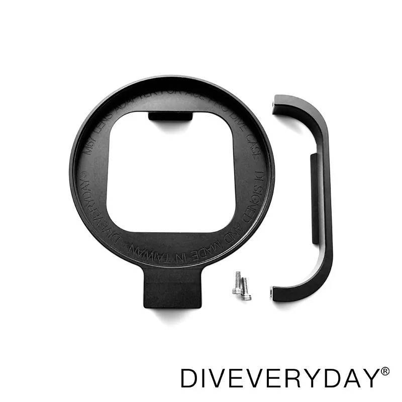 【Diving Equipment】 DIVEVERYDAY® M67Lens Adapter for GoPro HERO9-13 / DJI Action 3/4/5 Pro / Insta360 Ace Pro 2, Compatible with Original Waterproof Housing