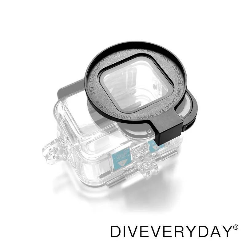 【Diving Equipment】 DIVEVERYDAY® M67Lens Adapter for GoPro HERO9-13 / DJI Action 3/4/5 Pro / Insta360 Ace Pro 2, Compatible with Original Waterproof Housing