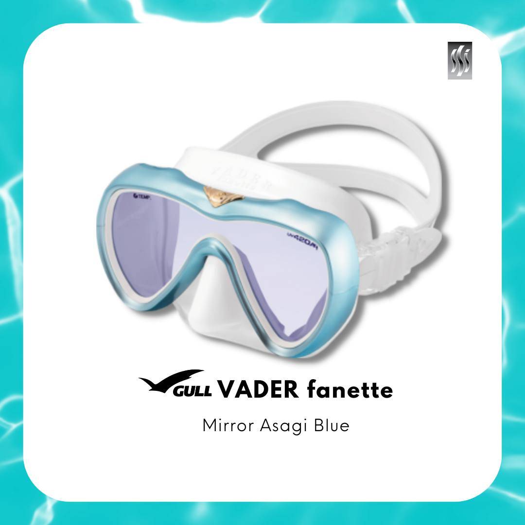 【潛水用品】GULL VADER Fanette Diving Mask