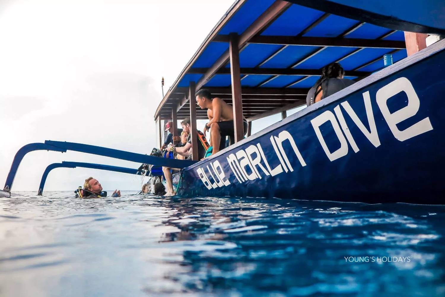 【Gili trawangan】吉利群島 Blue Marlin Dive 印尼五日四夜潛水自由行套票