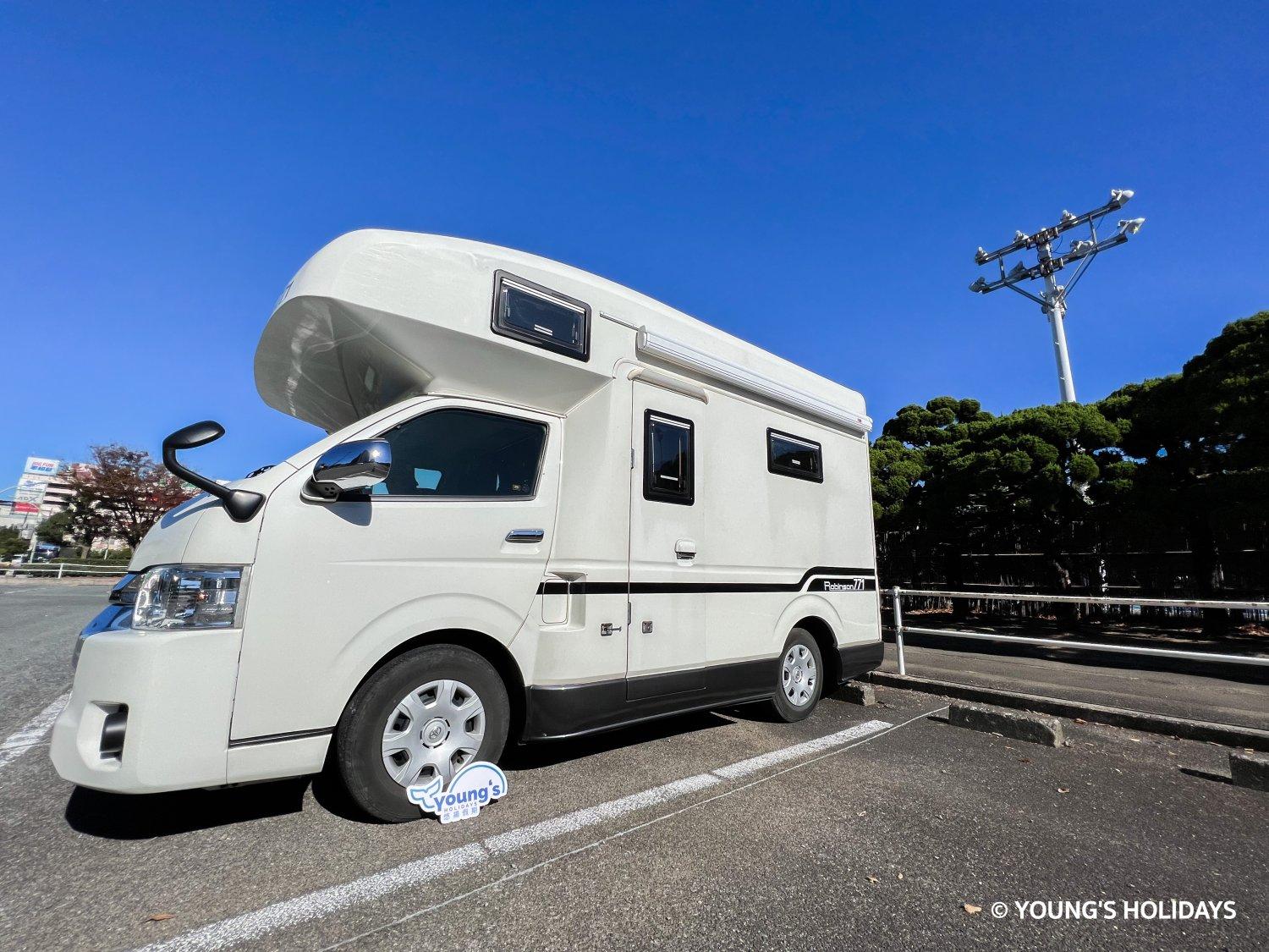 【Osaka】Japan 5ppl RV Caravan 48 hours Flight & Drive Package(CRB771)