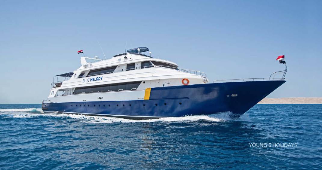 【Egypt】Master Liveaboard-Blue Melody 埃及船潛套票