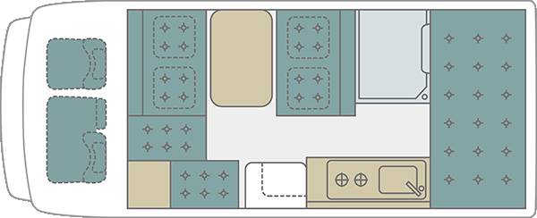 【成田機場】日本東京露營車24小時租用體驗(VT-Corde Bunks S)