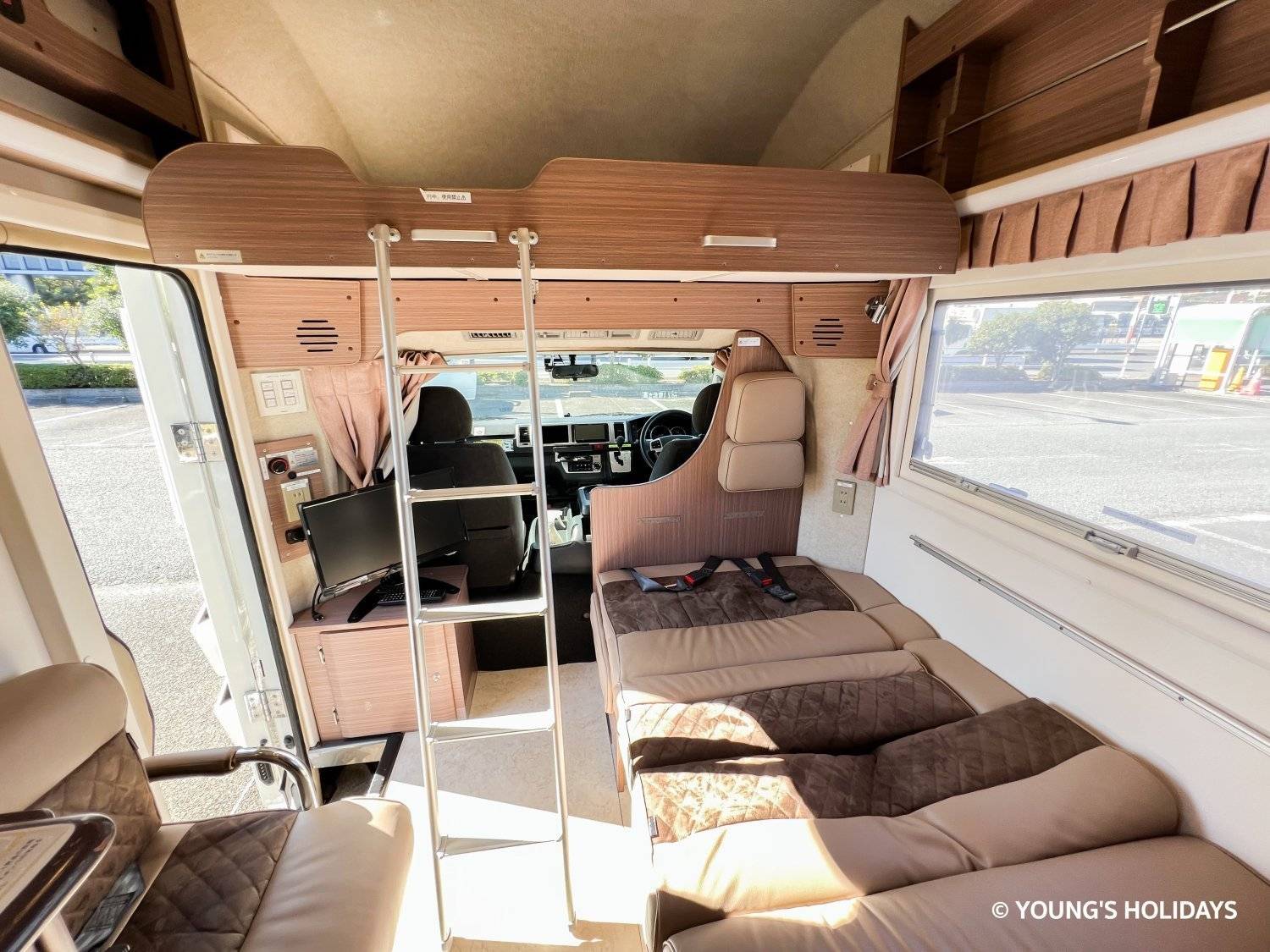 【四國廣島】七人日本露營車24小時租用體驗(C-ROBINSON771)
