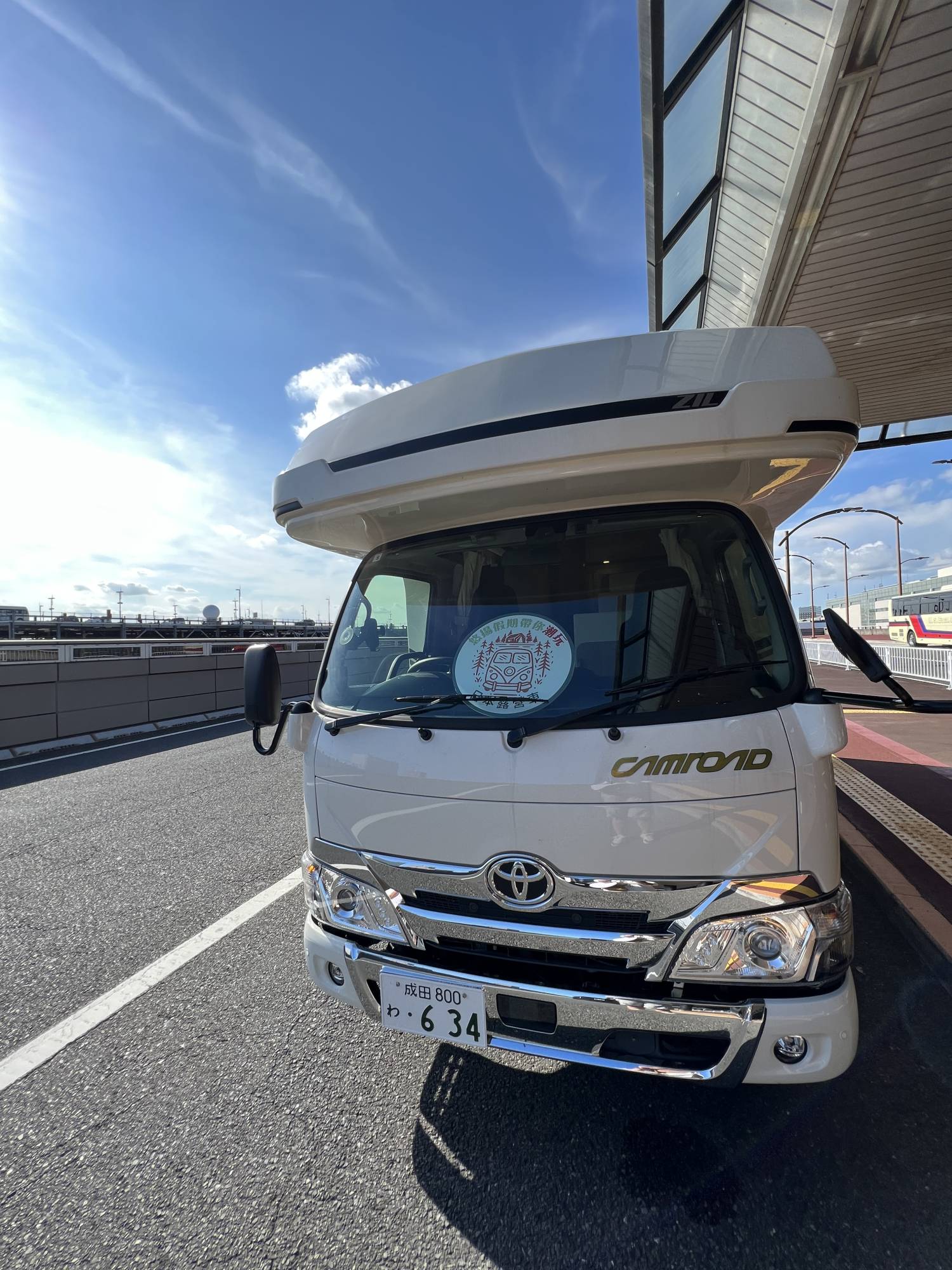 【Narita Airport】Japan Tokyo Caravan 24 hours Rental Experience(VT-ZiL5)