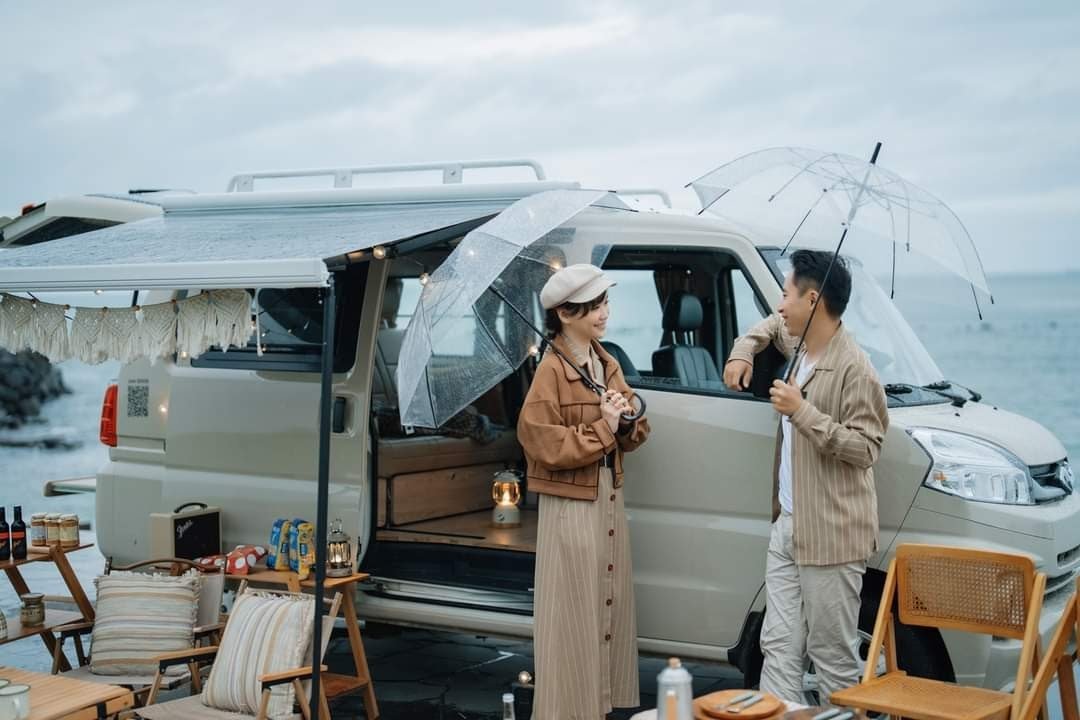 【台北】兩人台灣露營車24小時租用體驗(GDV)