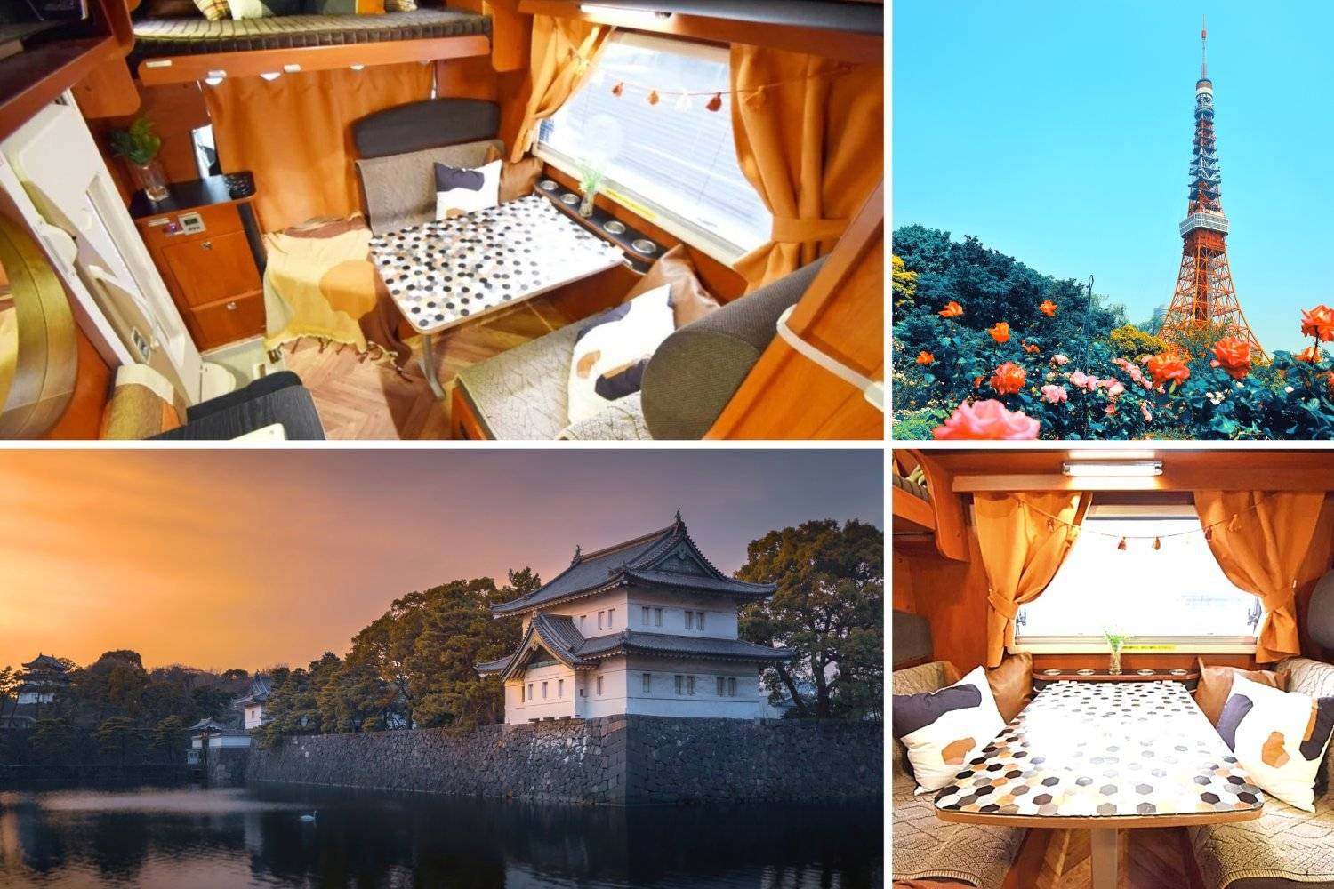 【Tokyo】Japan 6ppl RV Caravan 24 hours Rental Experience(JTM-Argon)