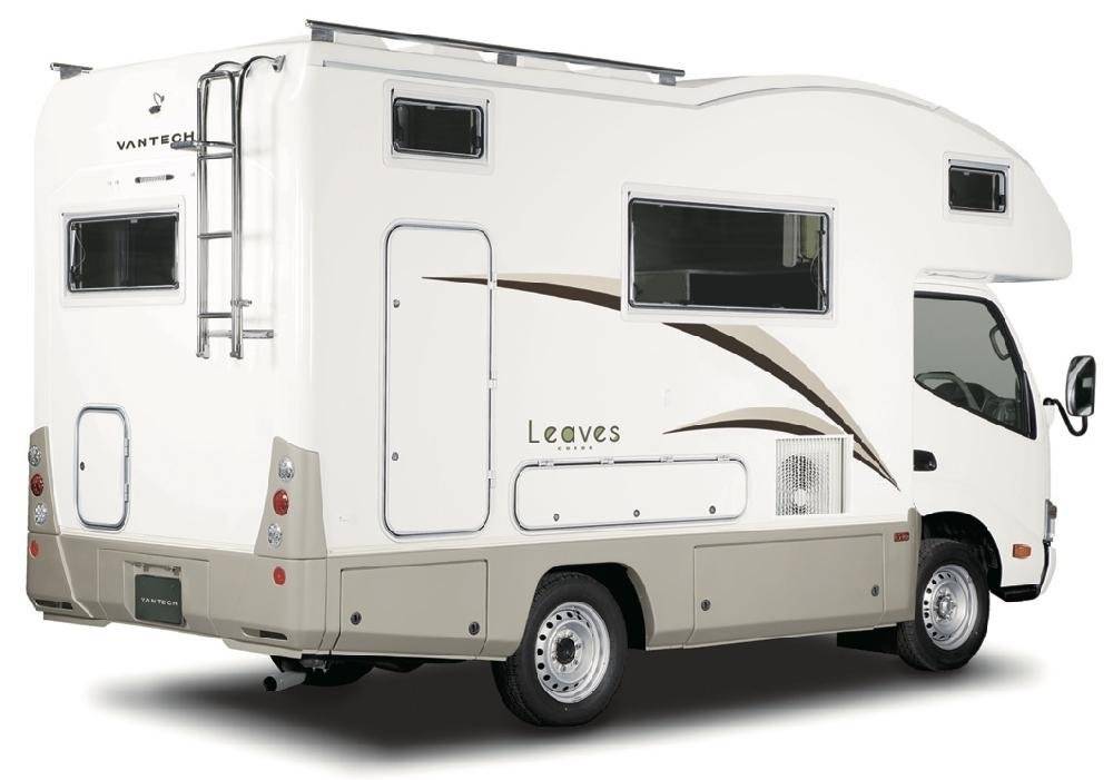 【New Chitose Airport】Japan Hokkaido RV Caravan Rental Experience(DS-Corde Leaves)