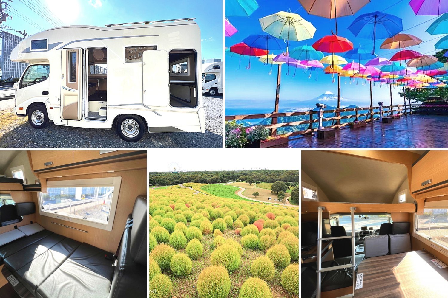 【露營式旅行】東京租借露營車24小時體驗 (5人)