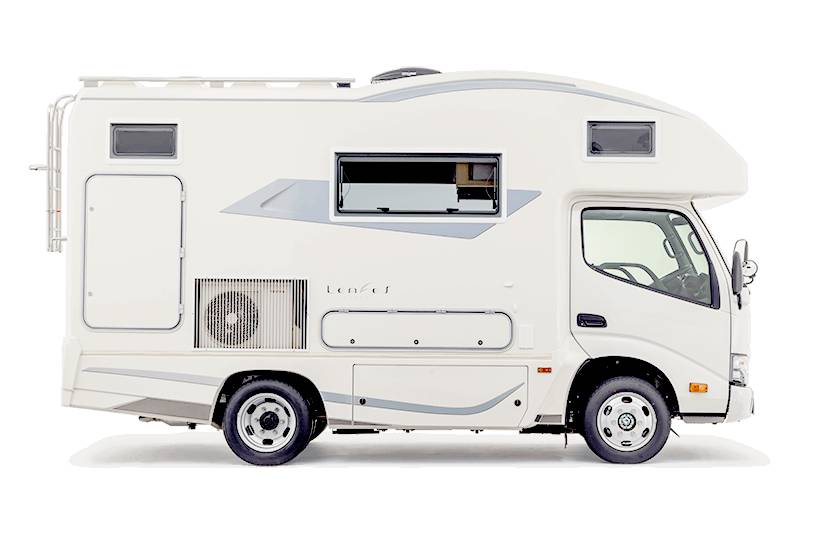 【New Chitose Airport】Japan Hokkaido RV Caravan Rental Experience(DS-Corde Leaves)