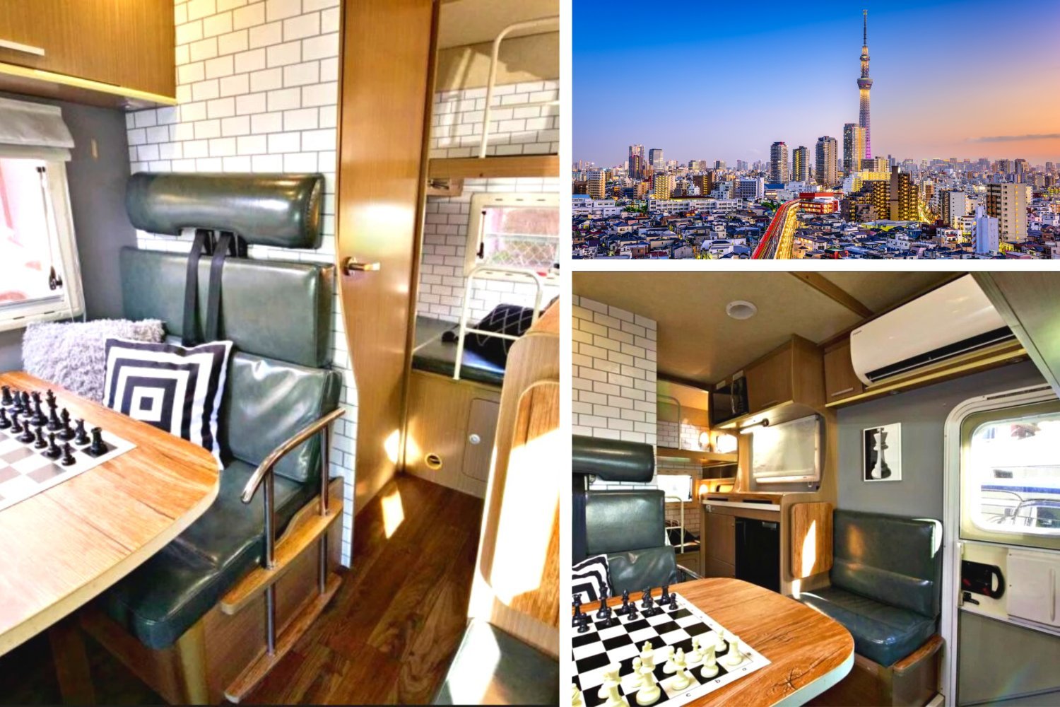 【Tokyo】Japan 6ppl RV Caravan 24 hours Rental Experience(JTM-Fortuna-j)